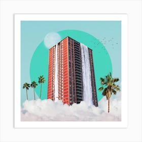 High Rise (Square) Art Print