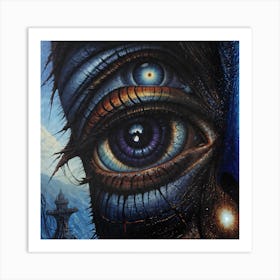 Eye Of The Gods Art Print