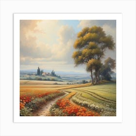 Poppy Field Art Print