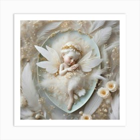 Angel Baby Art Print