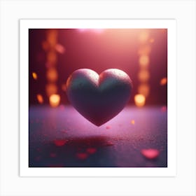 Heart Stock Videos & Royalty-Free Footage Art Print