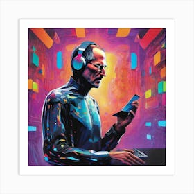 Steve Jobs 8 Art Print