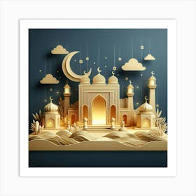 Islamic Mosque Art Print