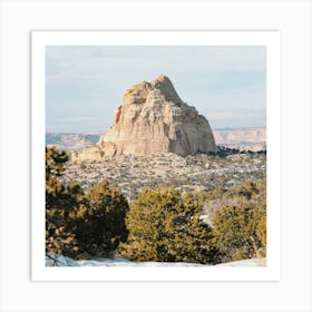 High Desert Mountain Art Print