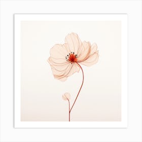 Poppy Flower 2 Art Print