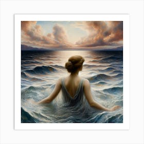 'The Ocean' 2 Art Print