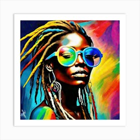 Dreadlocks 2 Art Print