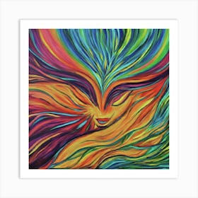 I Am A Rainbow 1 Art Print