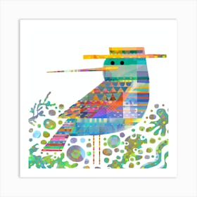 Bird with Hat Art Print