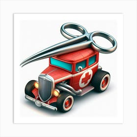 Novelty Cars 6 Art Print