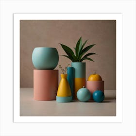 Vases And Pots Art Print