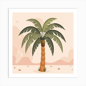 Palm Tree Art Print