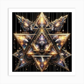 Star Of David 3 Art Print