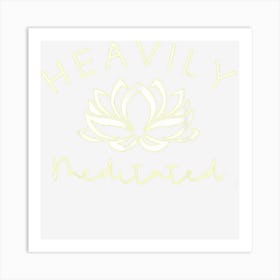 Women Heavily Meditated Pilates Yoga Art Print