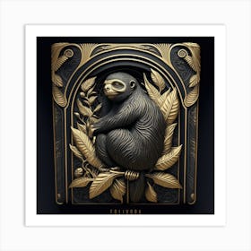 Sloth Art Print