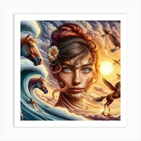 Dreamscape 9 Art Print