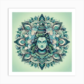 Lord Shiva 32 Art Print