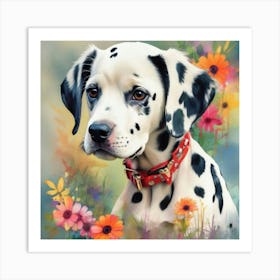 Dalmatian Puppy 3 Póster