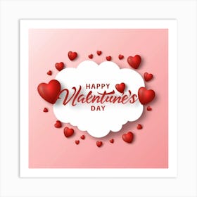 Happy Valentine's Day 4 Art Print