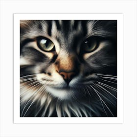 Portrait Of A Cat 5 Art Print