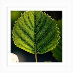 Poplar leaf 1 Art Print