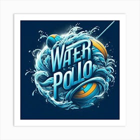 Water Polo Art Print