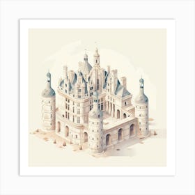 Castle In The Sky Art Print