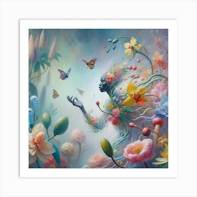 Flora And Fauna Art Print