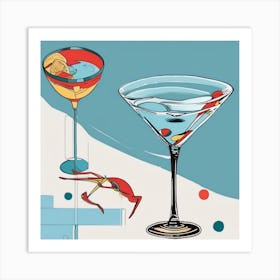 Coctails and Dreams Art Print