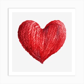 Heart Of Yarn 20 Art Print