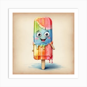 Ice Cream Pop Art Print