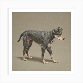 Kangaroo Dog 1 Art Print