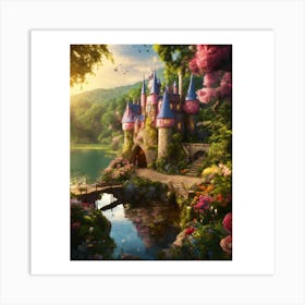 Cinderella Castle Art Print