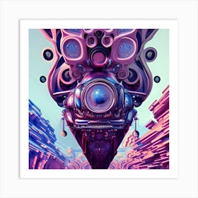 Futuristic Art Art Print