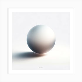 Abstract Sphere Art Print