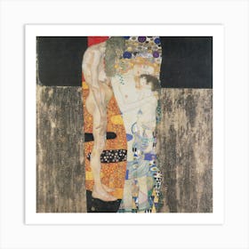 Kiss Klimt 1 Art Print