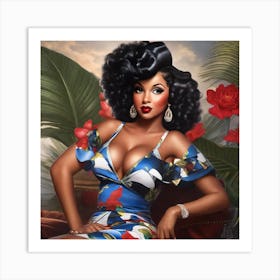 1950 Diva Art Print