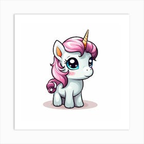 Cute Unicorn 261 Art Print