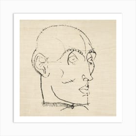 Portrait Of A Man (1914), Egon Schiele Art Print