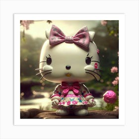 Hello Kitty 2 Art Print