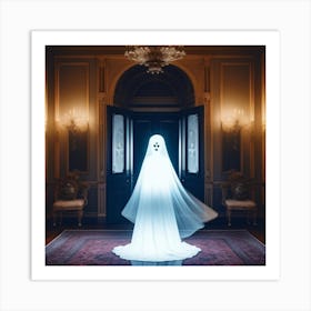 Ghost In The Hall 3 Art Print