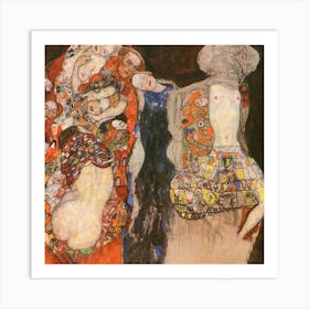 The Bride, Gustav Klimt Art Print