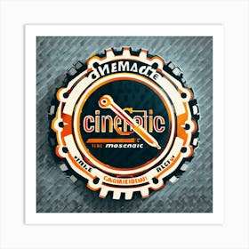 Cinematic Logo Art Print