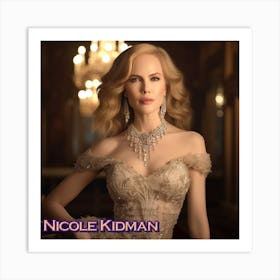 Nicole Kidman Art Print