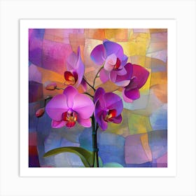 Orchids 18 Art Print