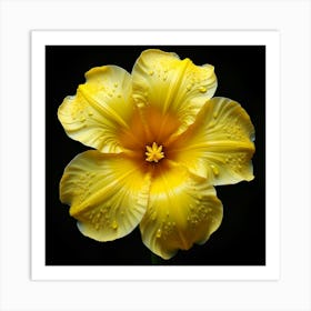 Yellow Lily 2 Art Print