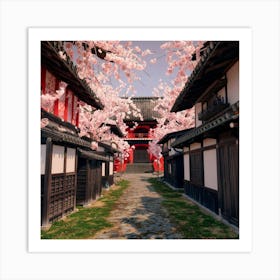 Cherry Blossoms 1 Art Print