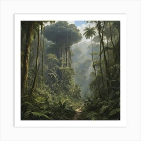 Jungle Art Print Paintings Art Print