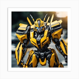 Bumblebee: The Warrior's Gaze Art Print