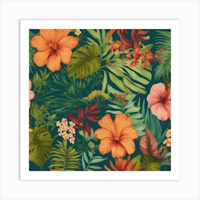 Hibiscus 12 Art Print